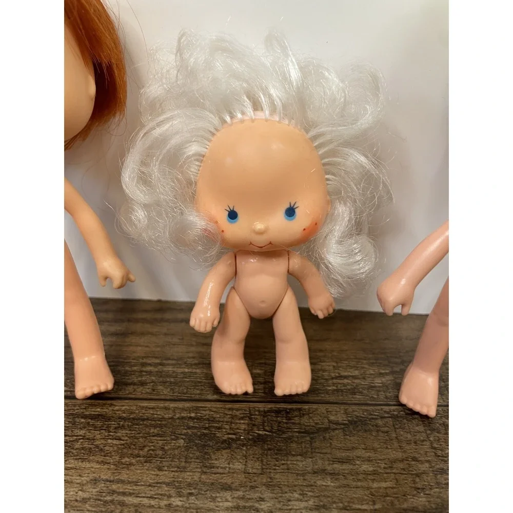 Vintage Huckleberry Pie Lemon Meringue And Apricot Strawberry Shortcake Figures